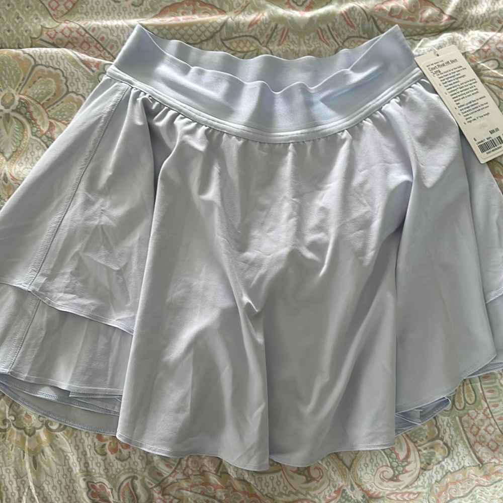 NWT Lululemon Court Rival skirt